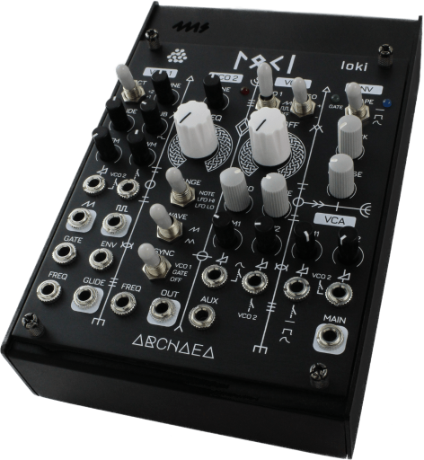 Loki Analog Synth Voice in 4MS Skiff